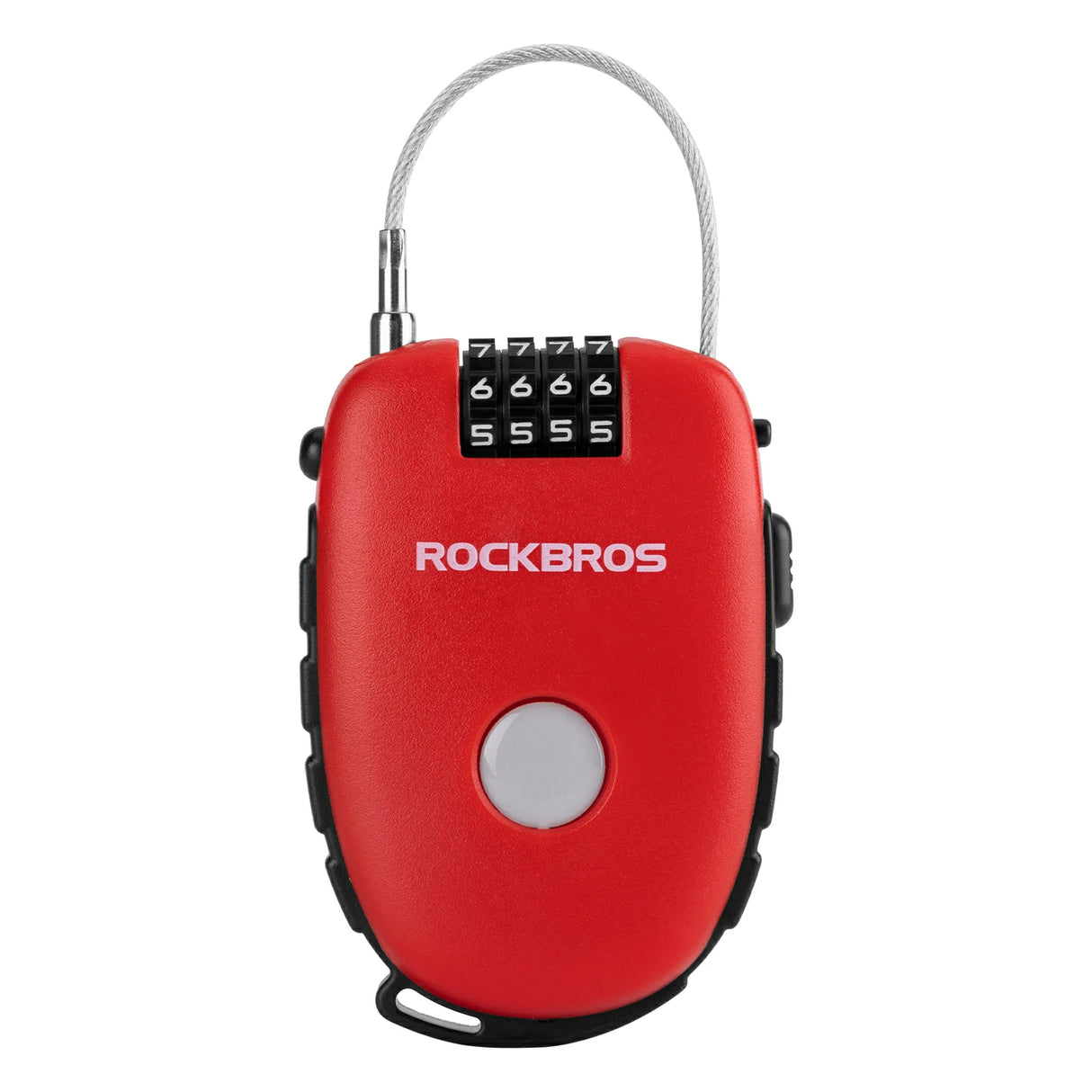 Fahrradschloss – Einziehbares Kabelschloss mit 4‑stelligem Code, 94 cm