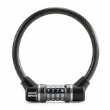 Fahrradschloss – 4‑stelliges Zahlenschloss mit 11,62 mm dickem Stahlkabel