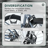 Fahrradschloss – 4‑stelliges Zahlenschloss mit 11,62 mm dickem Stahlkabel