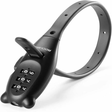 Fahrradschloss – Kabelschloss mit 3‑stelligem Zahlencode