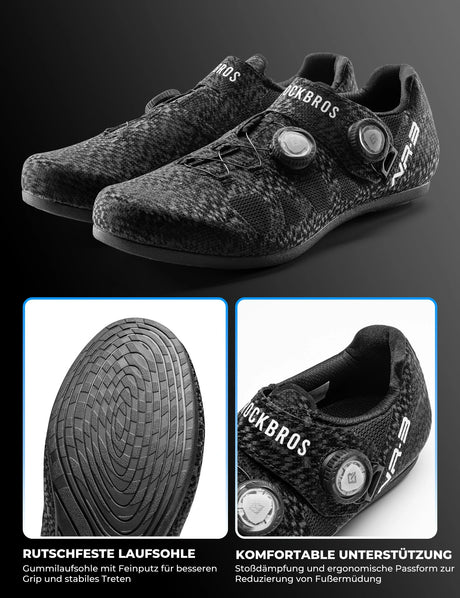 Fahrradschuhe für Rennrad & MTB – ohne Klicksystem