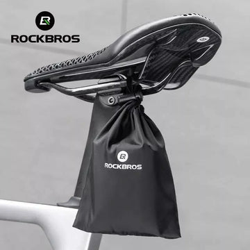fahrradsattel schutz vor regen Fahrradsitzbezug Regenschutz PVC mit Aufbewahrungsbeutel – ROCKBROS-DE