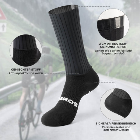 Fahrradsocken – Atmungsaktive Kompressionssocken für optimale Performance