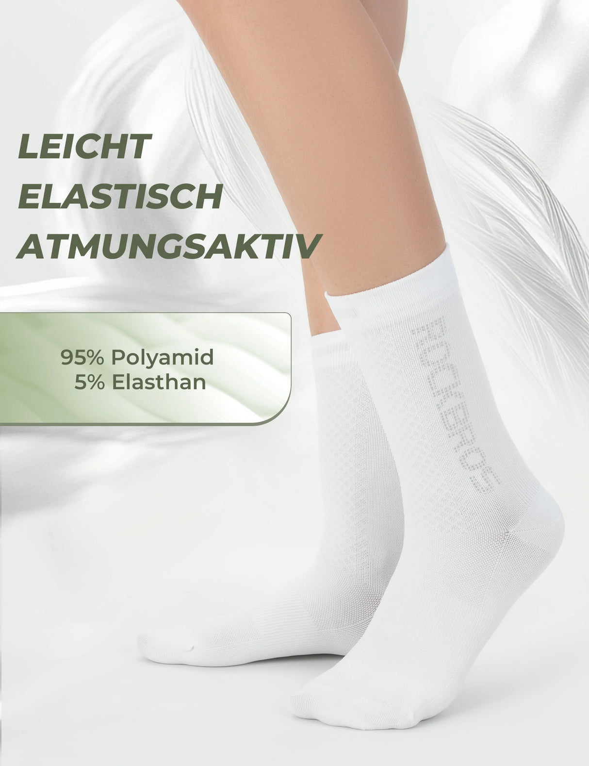 Fahrradsocken – Leichte Kompression & Atmungsaktiv