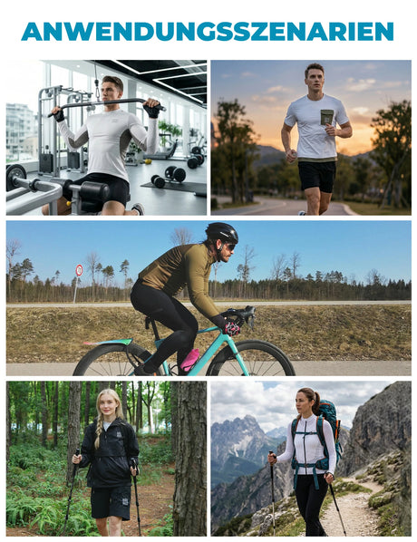 Fahrradsocken Rutschfest und Strapazierfähig 2 Paar