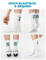 Fahrradsocken Rutschfest und Strapazierfähig 2 Paar