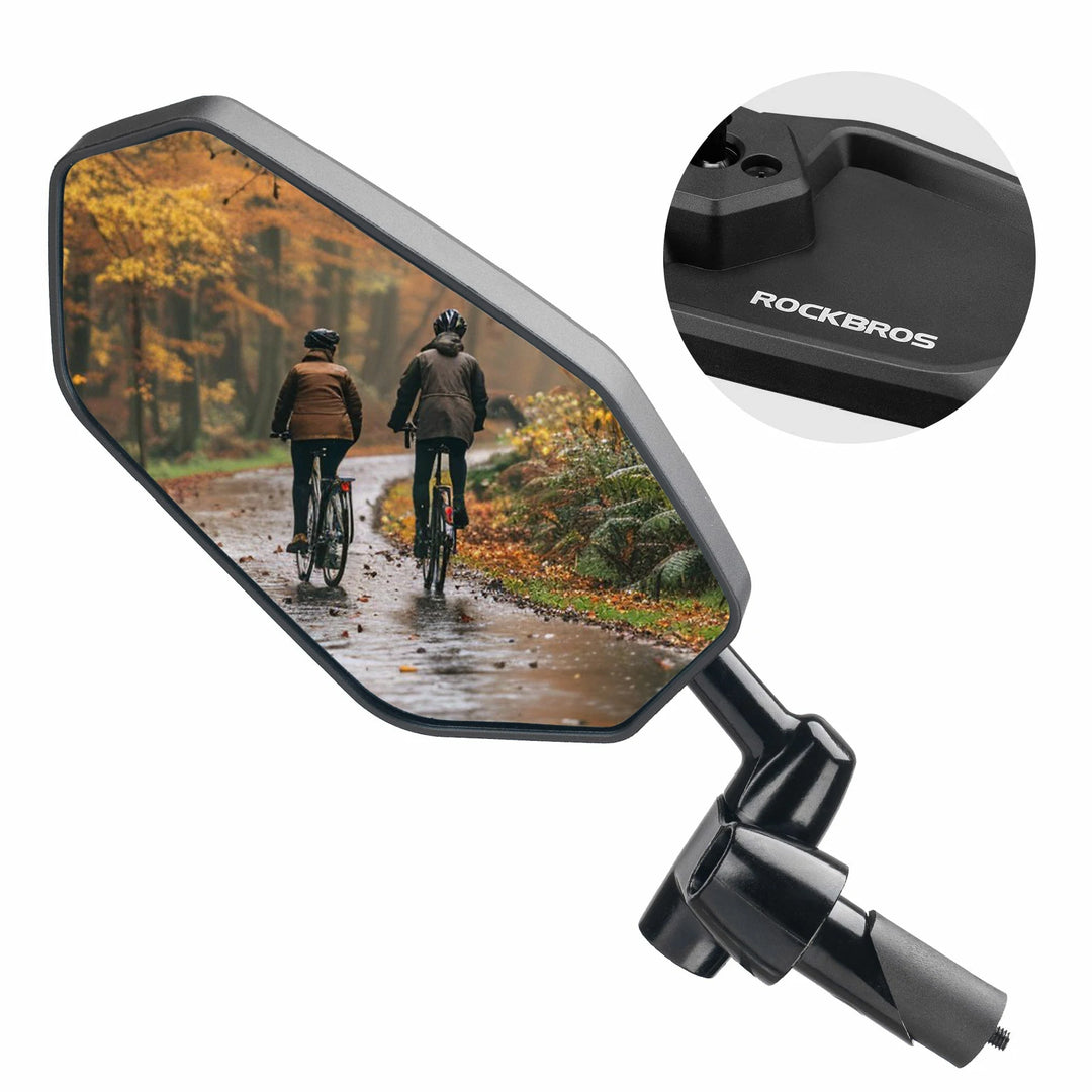 rückspiegel für fahrradlenker Fahrradspiegel Rückspiegel – Weitwinkel, Blendfrei, Rückblicksicher – ROCKBROS-DE