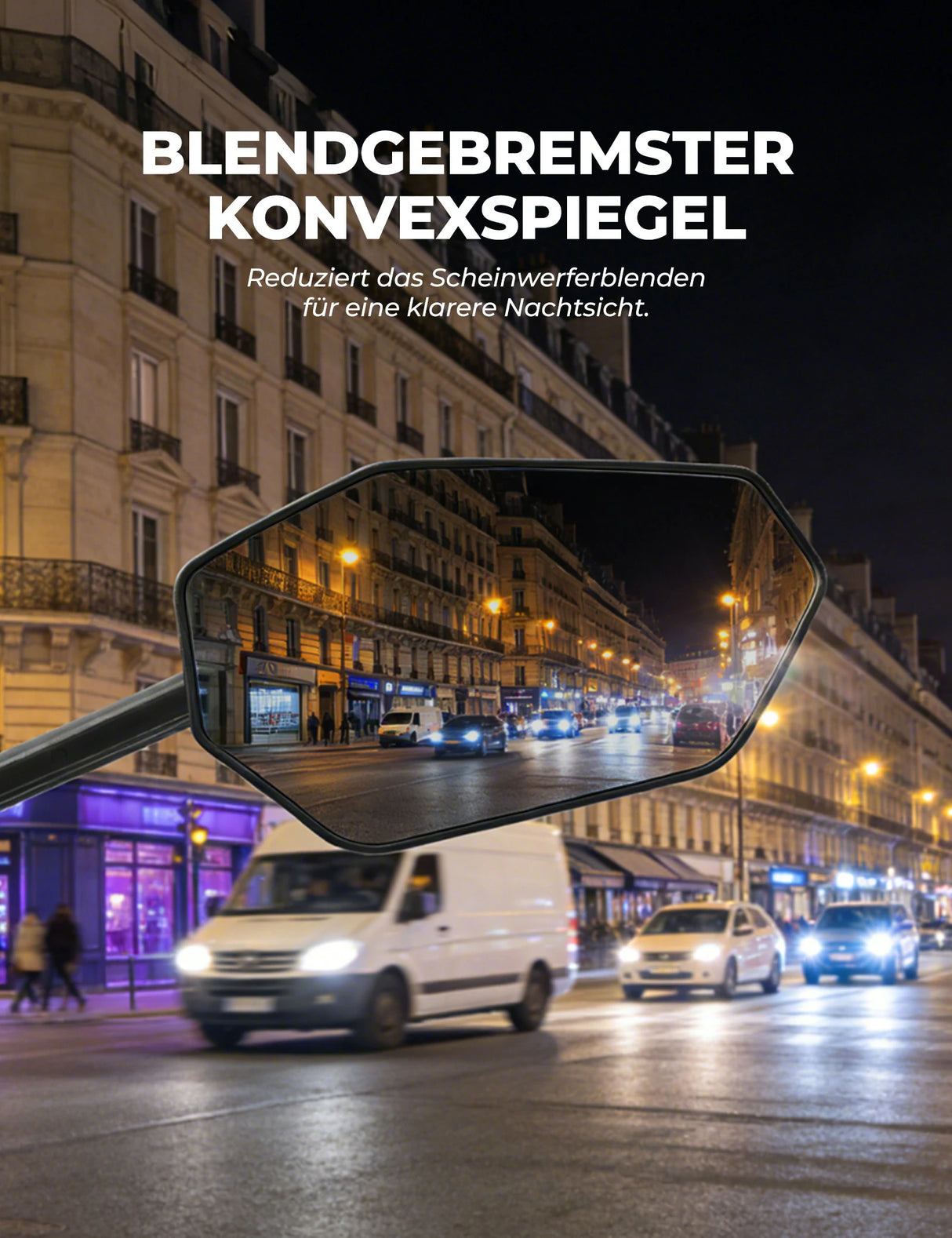 Fahrradspiegel – 360° Verstellbar, Blendfrei & Bruchfest