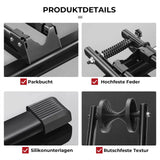 ROCKBROS Fahrradständer Fahrrad Faltbar aus Kohlenstoffstahl für 24-27,5”