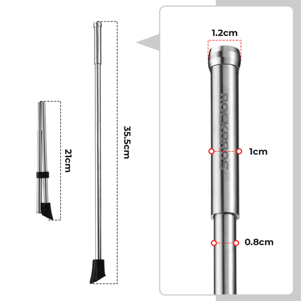 Fahrradständer Klappbar Seitenständer für 26–27,5 Zoll