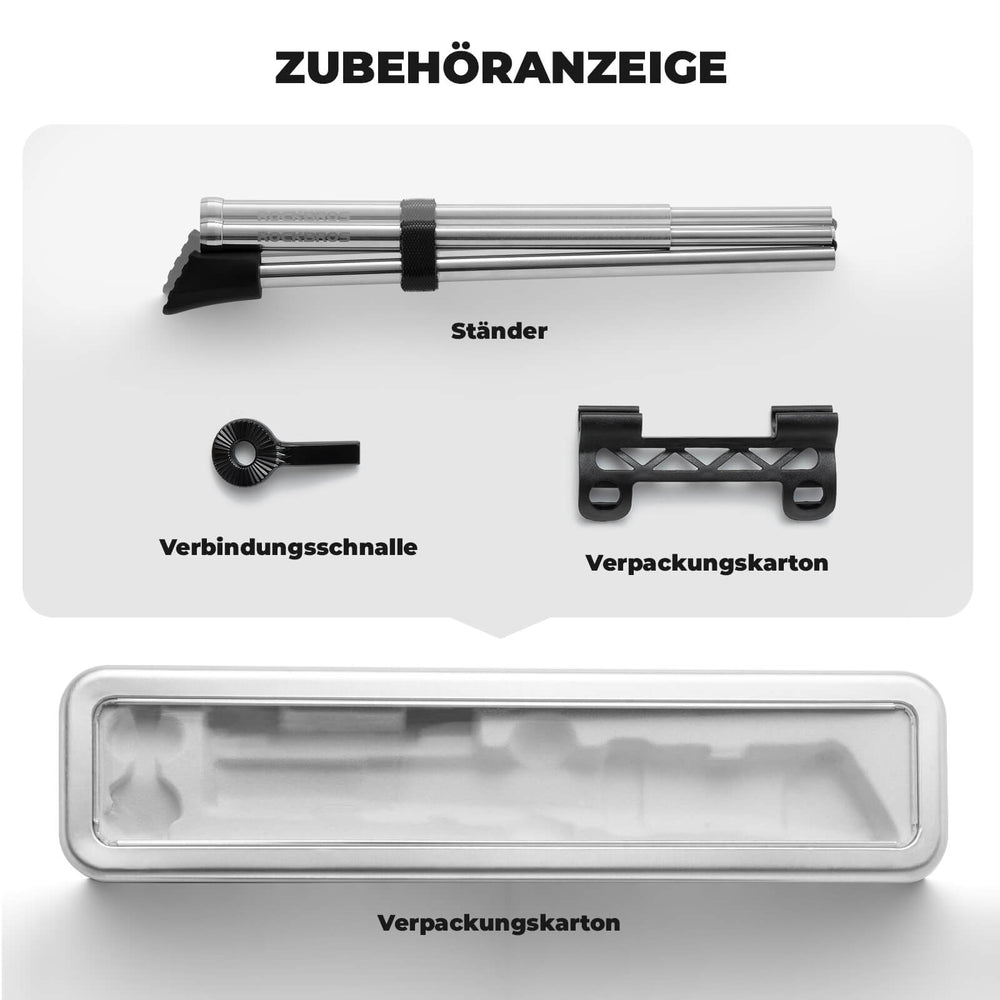 Fahrradständer Klappbar Seitenständer für 26–27,5 Zoll