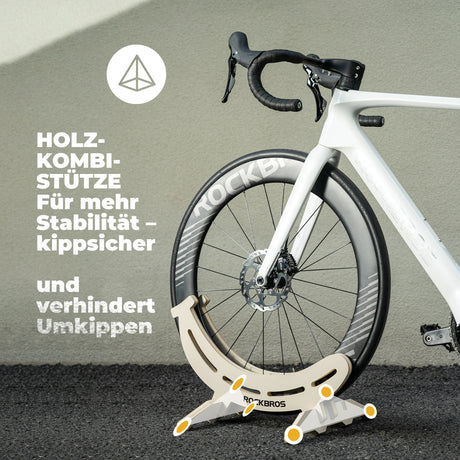 Fahrradständer, Verstellbarer Fahrrad Bodenständer Parkständer - ROCKBROS-EU