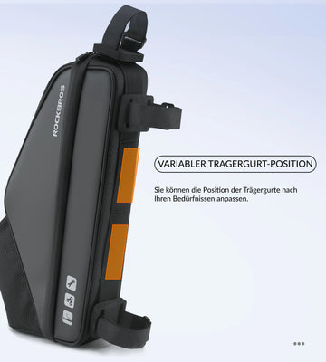 Fahrradtasche Wasserdicht Rahmentasche Dreieckstasche mit Wasserflasch – ROCKBROS-DE