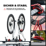 ROCKBROS Fahrradträger – Umgekehrte Dachträger‑Gabelhalterung