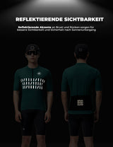 Fahrradtrikot Kurzarm Herren – Atmungsaktiv & Reflektierend