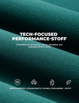 Fahrradtrikot Kurzarm Herren – Atmungsaktiv & Reflektierend