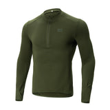 Fahrradtrikot Langarm Herren Winter – Warm, Fleece & Schnelltrocknend