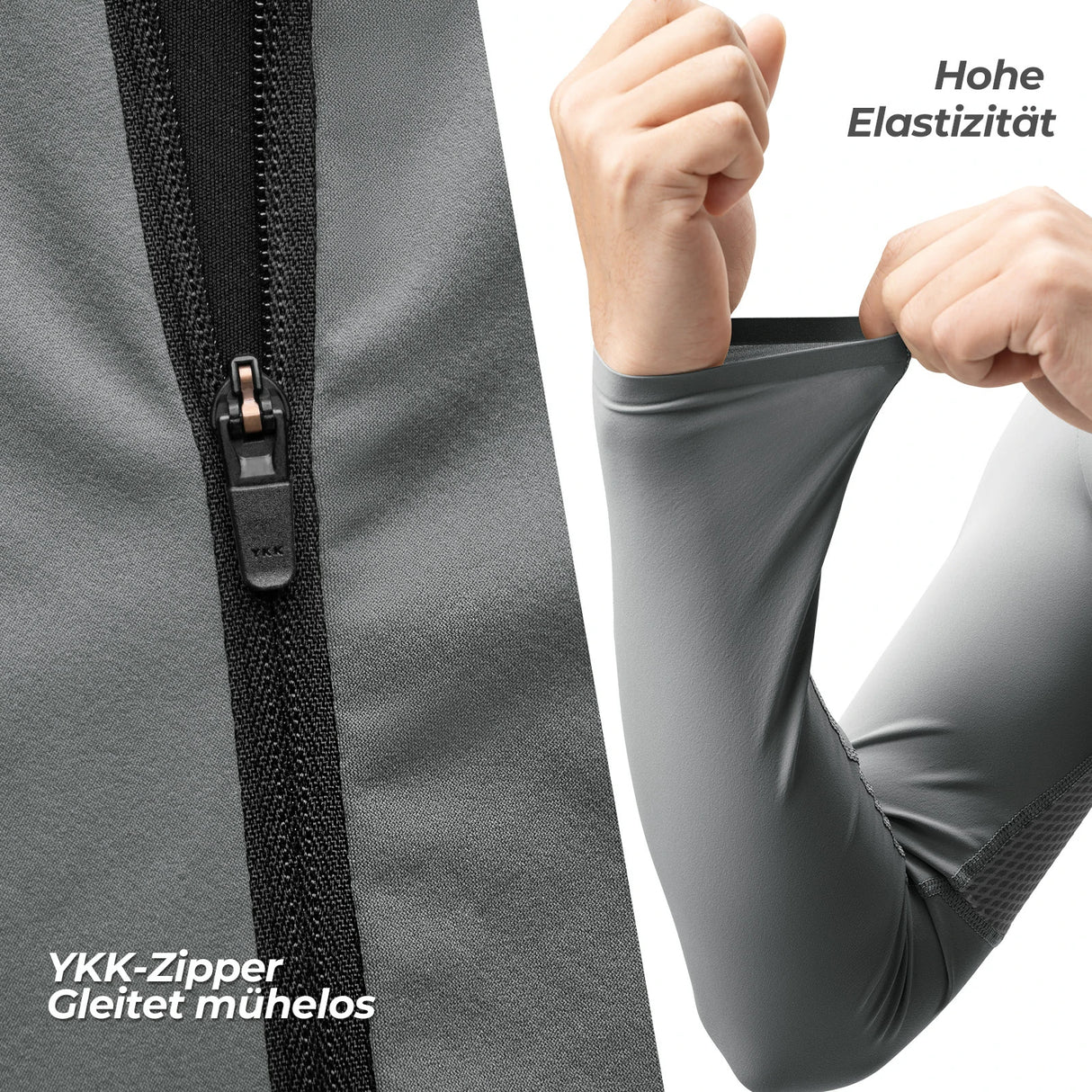 Herren Fahrradtrikot Langarm – Atmungsaktiv, schnelltrocknend & elastisch