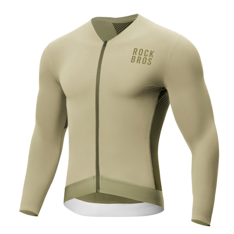 Herren Fahrradtrikot Langarm – Atmungsaktiv, schnelltrocknend & elastisch