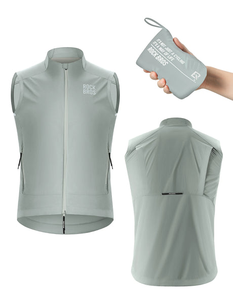 Fahrradweste Winddicht & Sonnengeschützt – Leicht, Atmungsaktiv & Schnelltrocknend