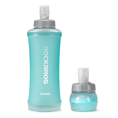 ROCKBROS Faltbare Fahrrad‑Trinkflasche – Auslaufsicher, BPA‑frei, leicht