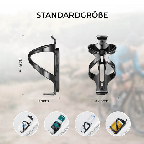 Flaschenhalter Fahrrad 2er-Pack – Leicht & Stabil aus PC-Material