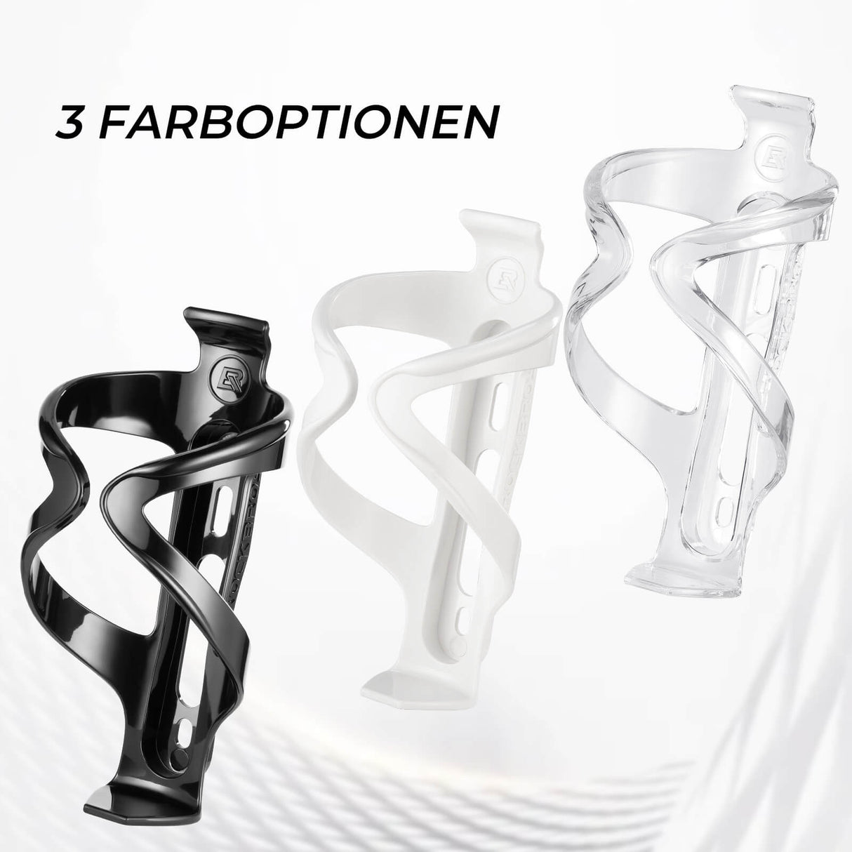 Flaschenhalter Fahrrad 2er-Pack – Leicht & Stabil aus PC-Material