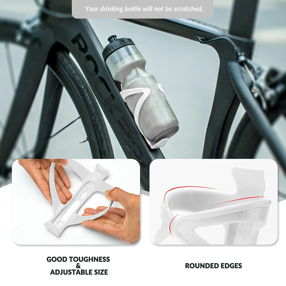 Flaschenhalter Fahrrad 2er-Pack Getränkehalter Fahrrad,Leichtgewicht 5 – ROCKBROS-DE