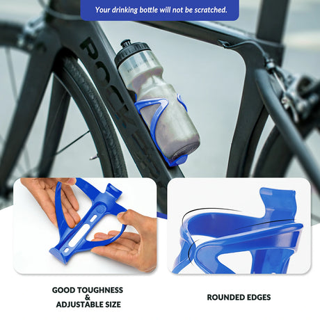 Fahrrad‑Flaschenhalter – 2er‑Pack, Leichtgewicht & 5 Farben
