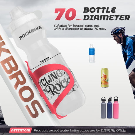 Flaschenhalter Fahrrad Getränkehalter – Leicht & Stabil aus Aluminiumlegierung