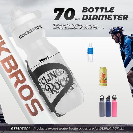 Flaschenhalter Fahrrad Getränkehalter – Leicht & Stabil aus Aluminiumlegierung