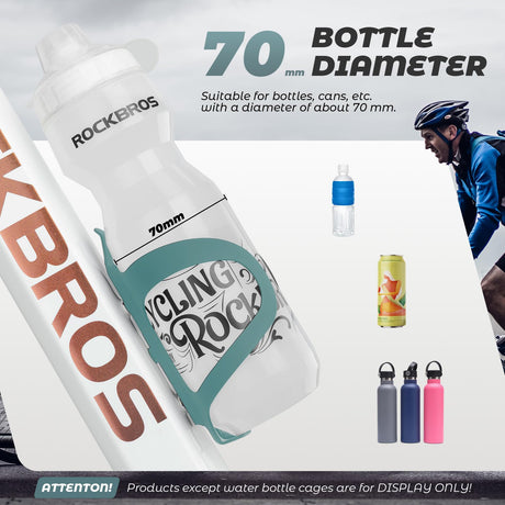 Flaschenhalter Fahrrad Getränkehalter – Leicht & Stabil aus Aluminiumlegierung