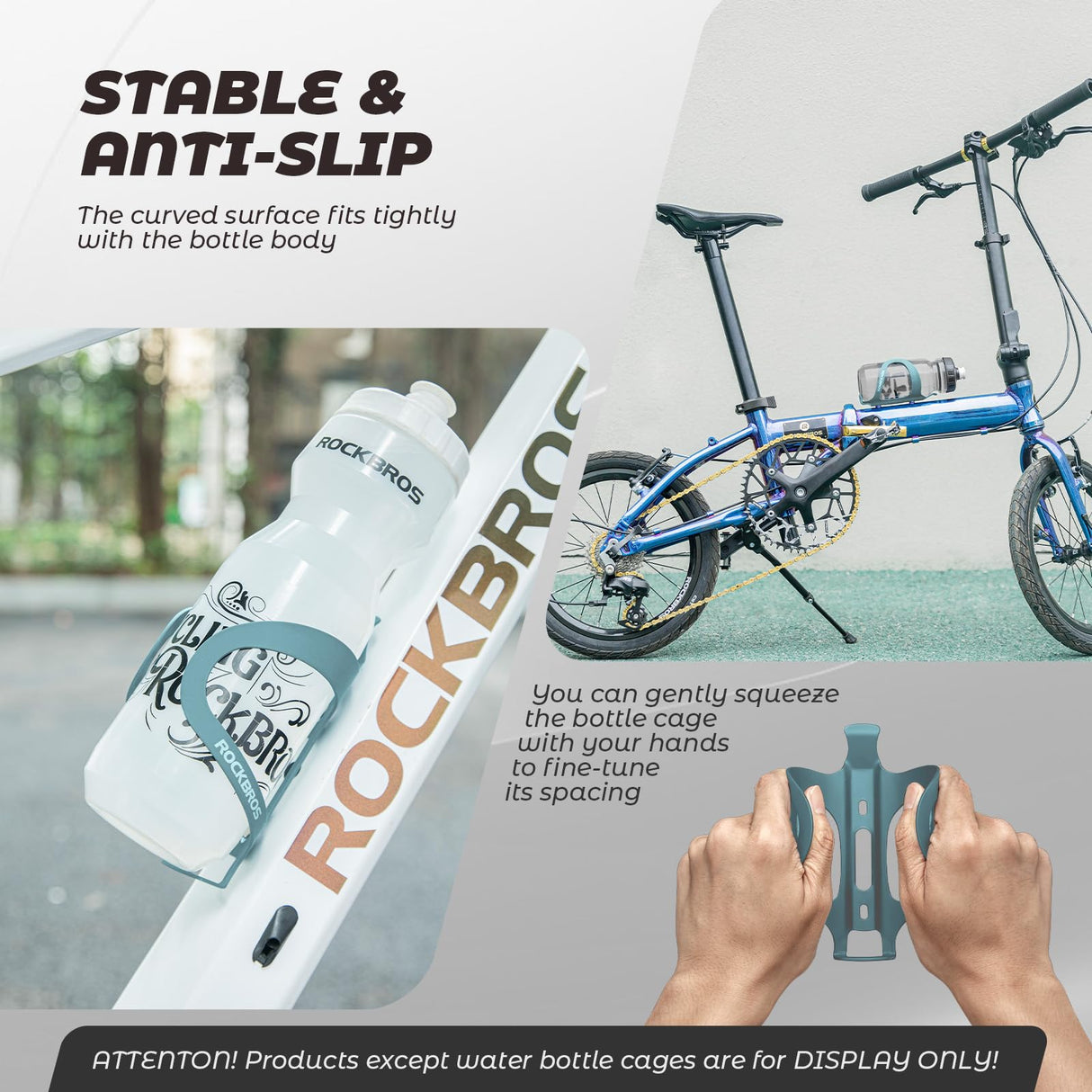 Flaschenhalter Fahrrad Getränkehalter – Leicht & Stabil aus Aluminiumlegierung