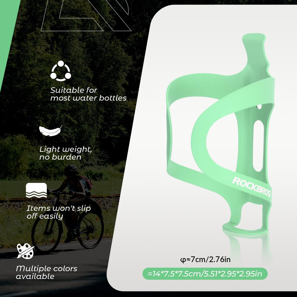 Flaschenhalter Fahrrad Getränkehalter – Leicht & Stabil aus Aluminiumlegierung