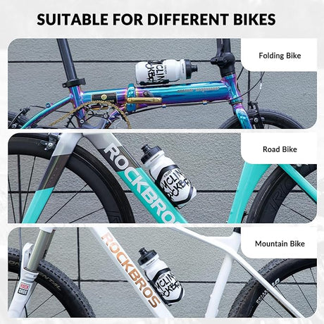 Flaschenhalter Fahrrad – Getränkehalter aus Aluminiumlegierung, nur 40g