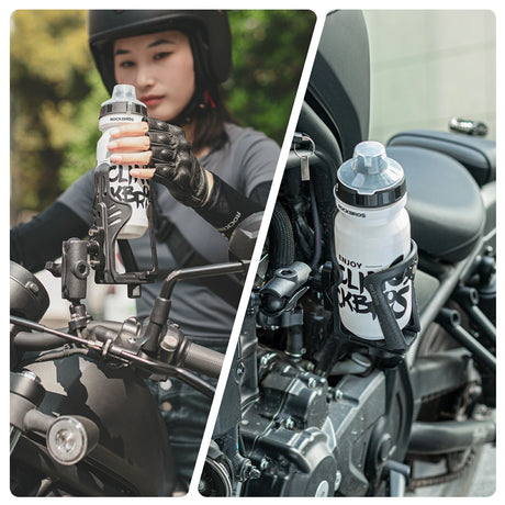 Flaschenhalter – 360° drehbar für Fahrrad und Motorrad