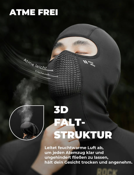 Fleece-Sturmhaube Winter – Atmungsaktive Balaclava & Skimaske