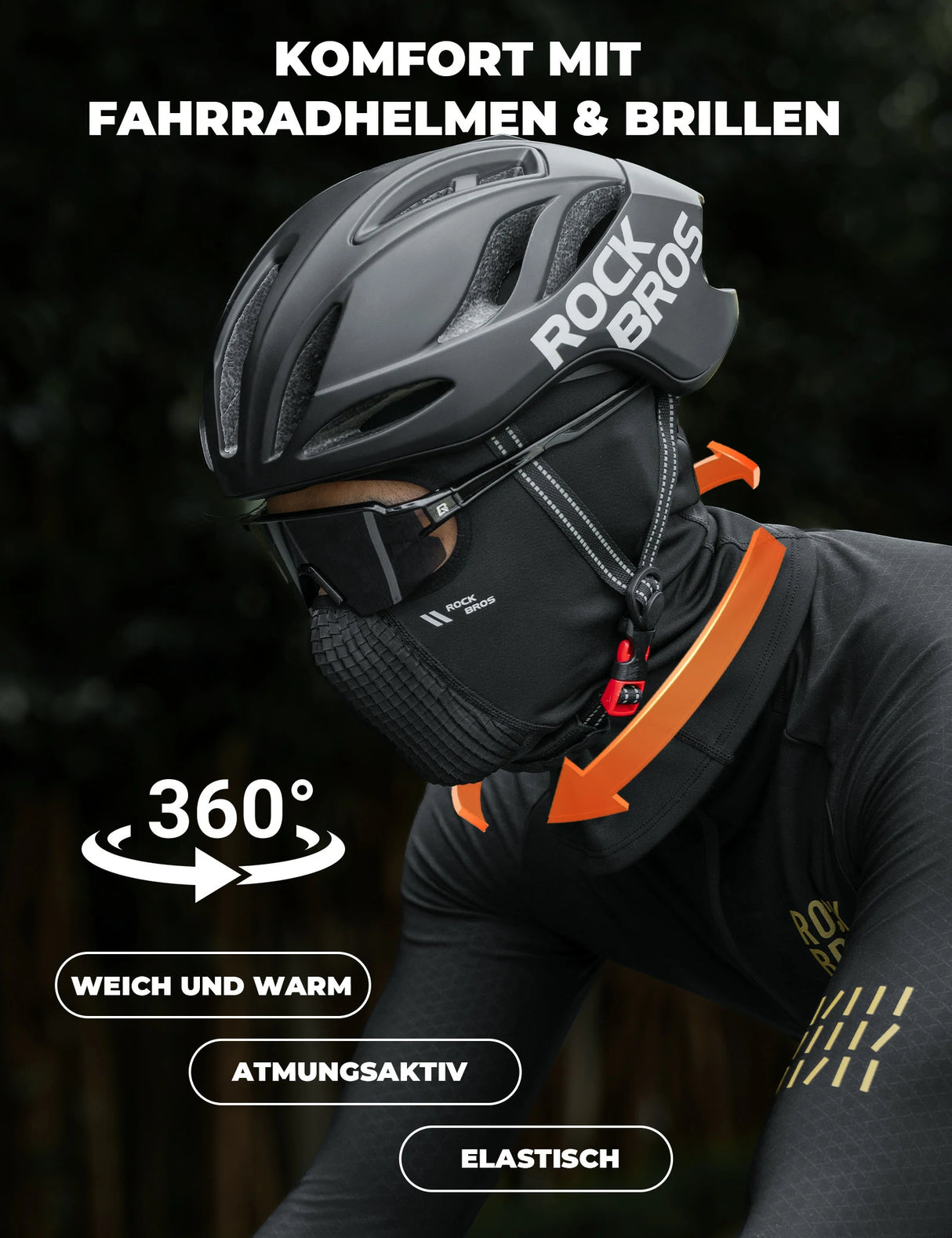 Fleece-Sturmhaube Winter – Atmungsaktive Balaclava & Skimaske