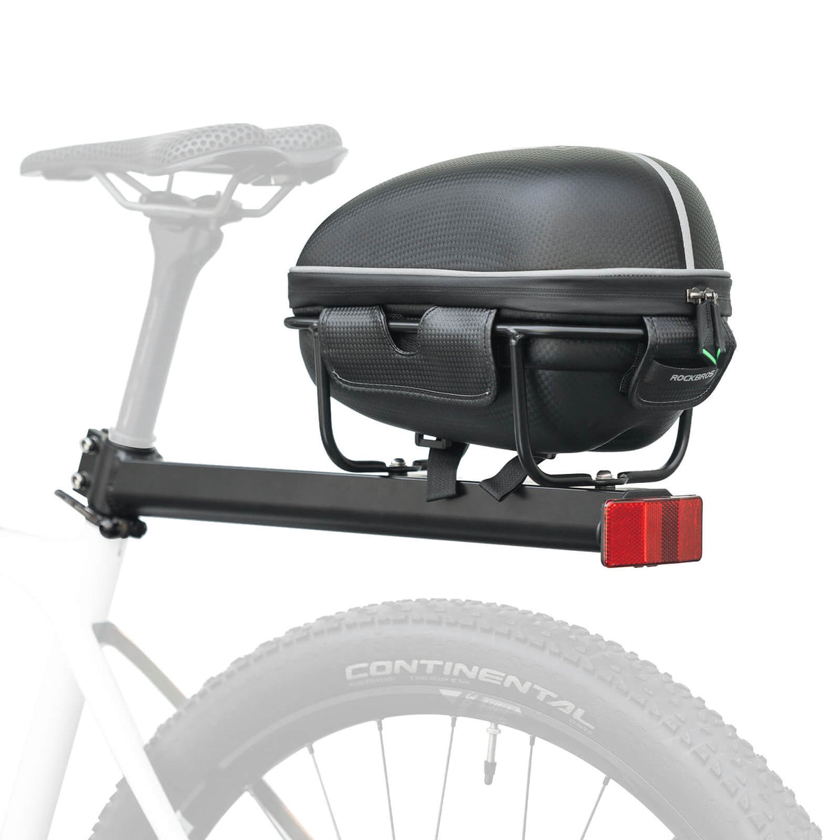 ROCKBROS Gepäckträgertasche – Wasserfest & Schnellspanner-Design mit Halterung