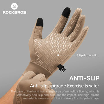 fahrradhandschuhe größe 5 Graphene Winter-Fahrradhandschuhe von 5°C bis 15°C – ROCKBROS-DE