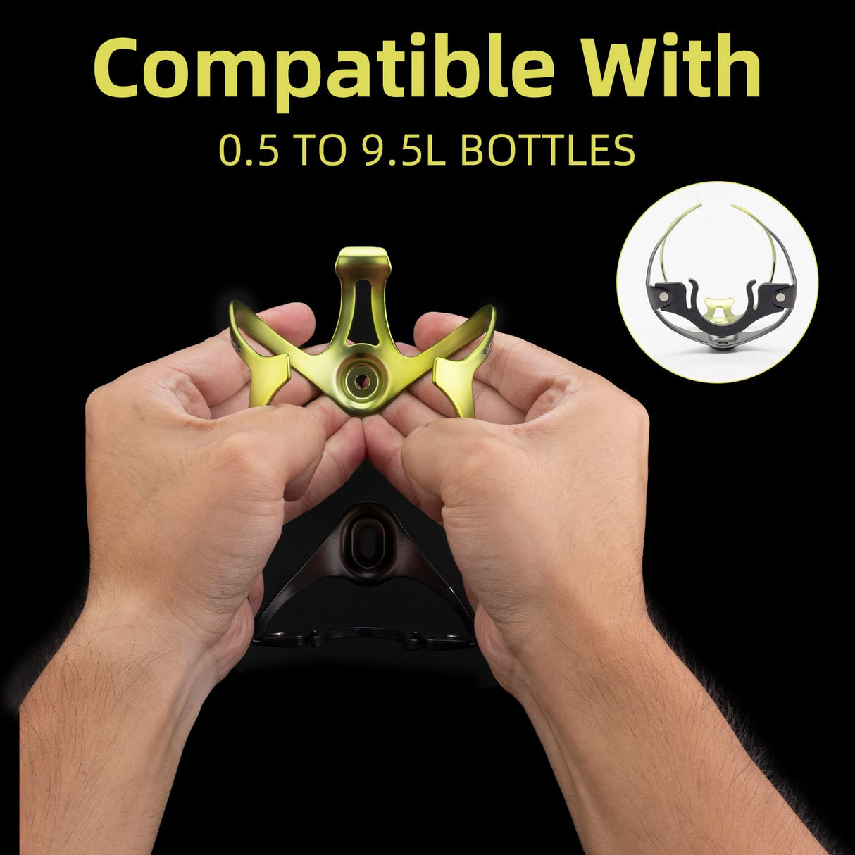 Fahrrad Flaschenhalter aus Aluminium Leicht - ROCKBROS-EU