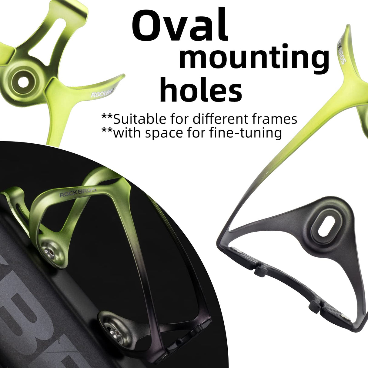 Fahrrad Flaschenhalter aus Aluminium Leicht - ROCKBROS-EU