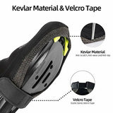 Halbe Fahrrad-Überschuhe – Wasserabweisend & Winddicht, Größe 39-45