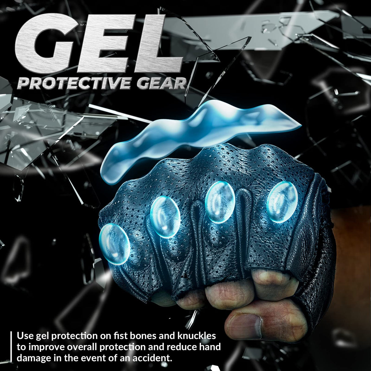 Halbfinger Fahrradhandschuhe Mountainbike Handschuhe Touchscreen