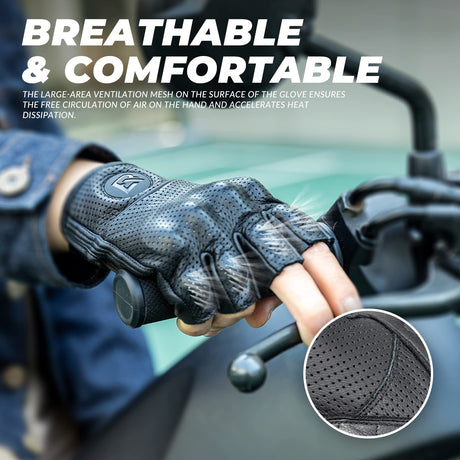 Halbfinger Fahrradhandschuhe Mountainbike Handschuhe Touchscreen