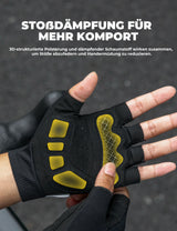 Halbfinger‑Fahrradhandschuhe Sommer – Elastisch, atmungsaktiv & dämpfend