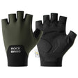 ROCKBROS Halbfinger Fahrradhandschuhe – Mit PORON XRD® Polster, Herren & Damen