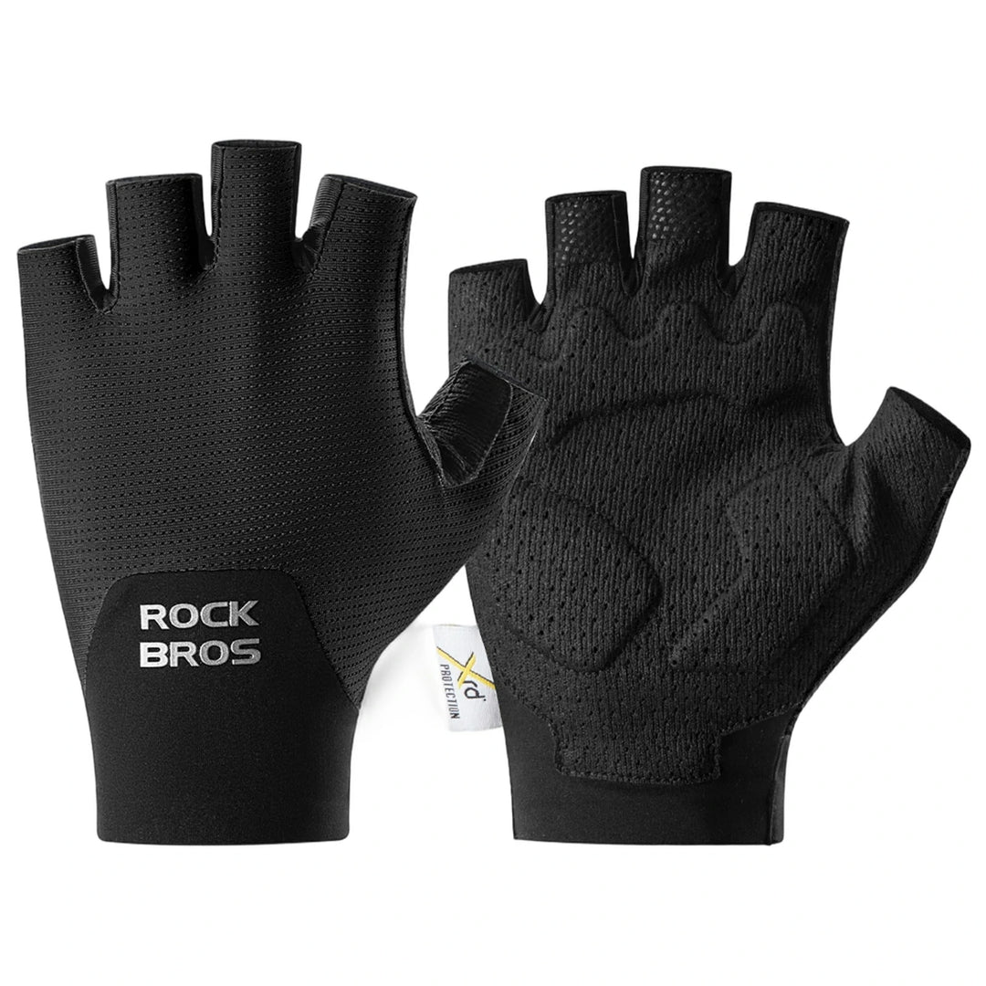 fahrradhandschuhe dickes polster Halbfinger Fahrradhandschuhe mit PORON XRD Polster – ROCKBROS-DE