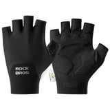 ROCKBROS Halbfinger Fahrradhandschuhe – Mit PORON XRD® Polster, Herren & Damen
