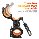 Halterung für Taschenlampe – Universell für Lenkerdurchmesser 20–35 mm